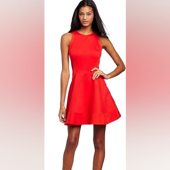 Ted Baker Red Hearn Dress - Picture 3 of 13